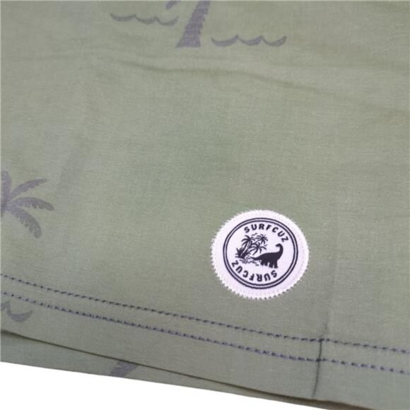 NEW- SURF CUZ Vintage Cruzer Stretch Boardshort- Coco Olive- Men's 34 - Picture 3 of 5